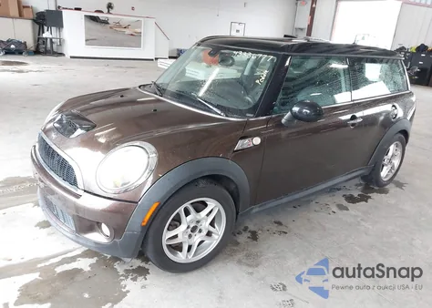 2008 Mini Cooper S Clubman из США, поврежденный, VIN WMWMM33538TP71235